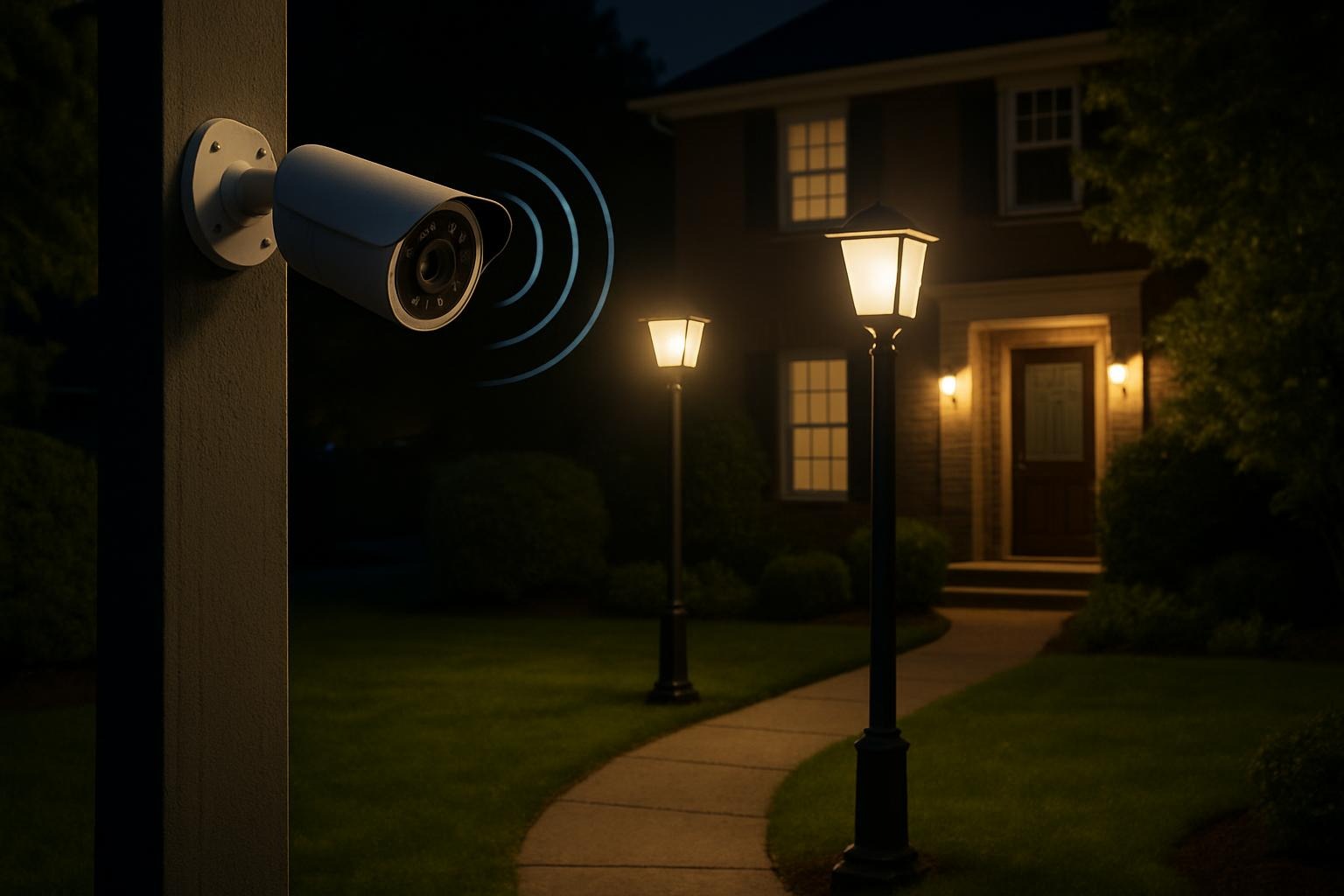 Cómo Integrar Cámaras de Seguridad con tu Sistema de Iluminación Exterior Inteligente