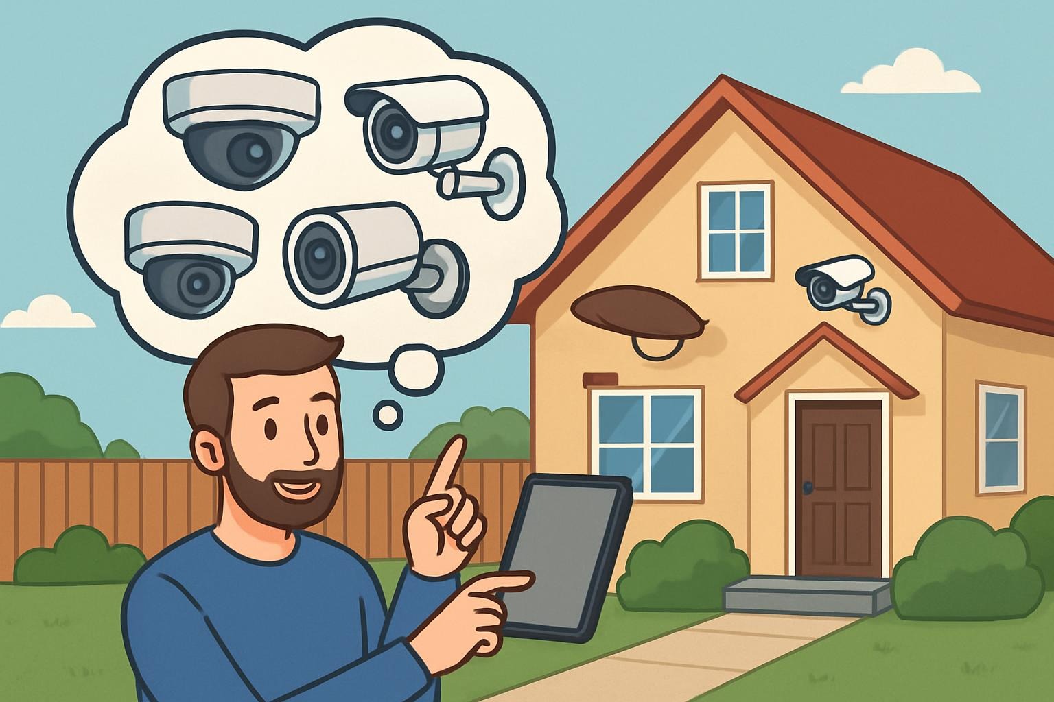 ¿Cómo Elegir el Sistema de Cámaras de Seguridad Perfecto para tu Vivienda?